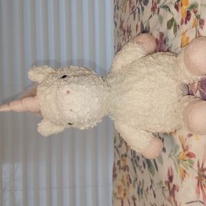 Jellycat London Plush Unicorn Toy - White And Light Pink